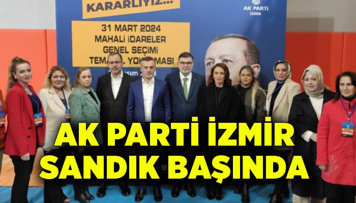 AK Parti İzmir sandık başında
