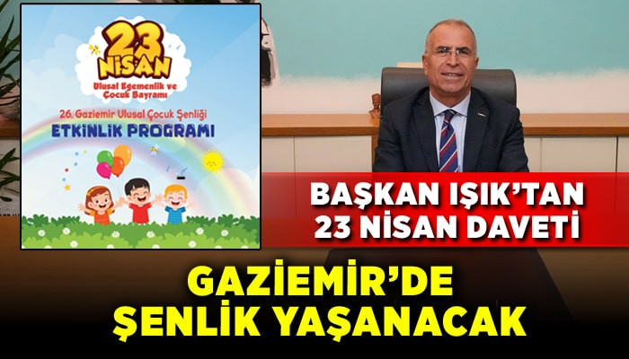 Gaziemir'de şenlik zamanı