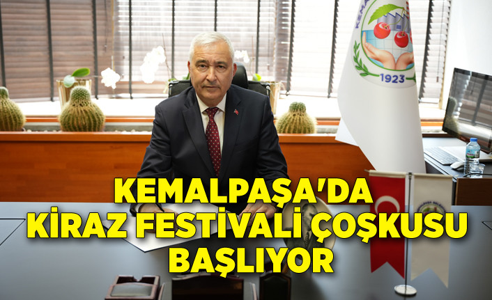 Kemalpaşa'da Kiraz Festivali çoşkusu başlıyor